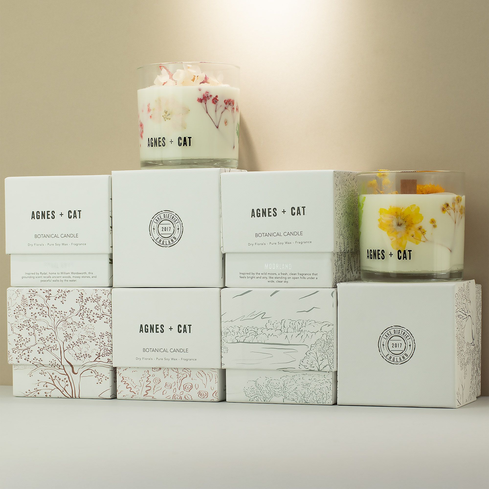 Agnes + Cat Botanical Soy Wax Candle - Windermere - Image 5