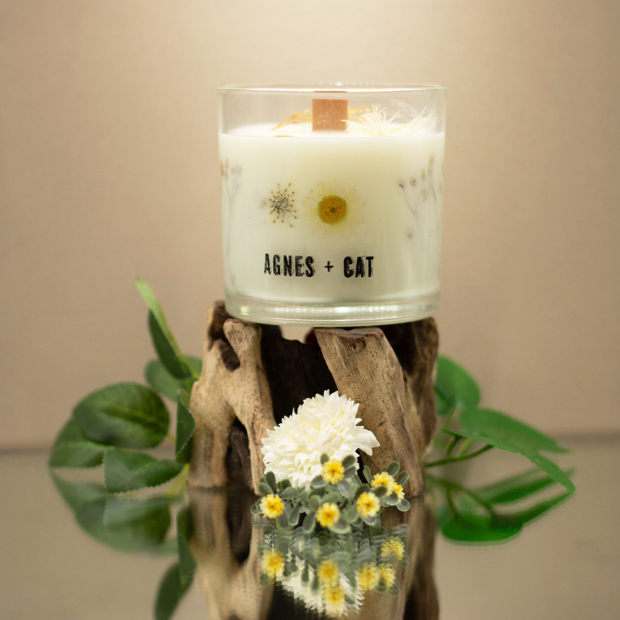 Agnes + Cat Botanical Soy Wax Candle - Windermere - Image 2