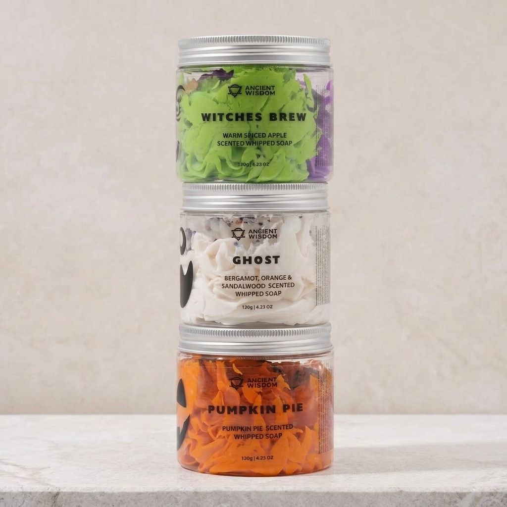 Halloween Whipped Soap Trio